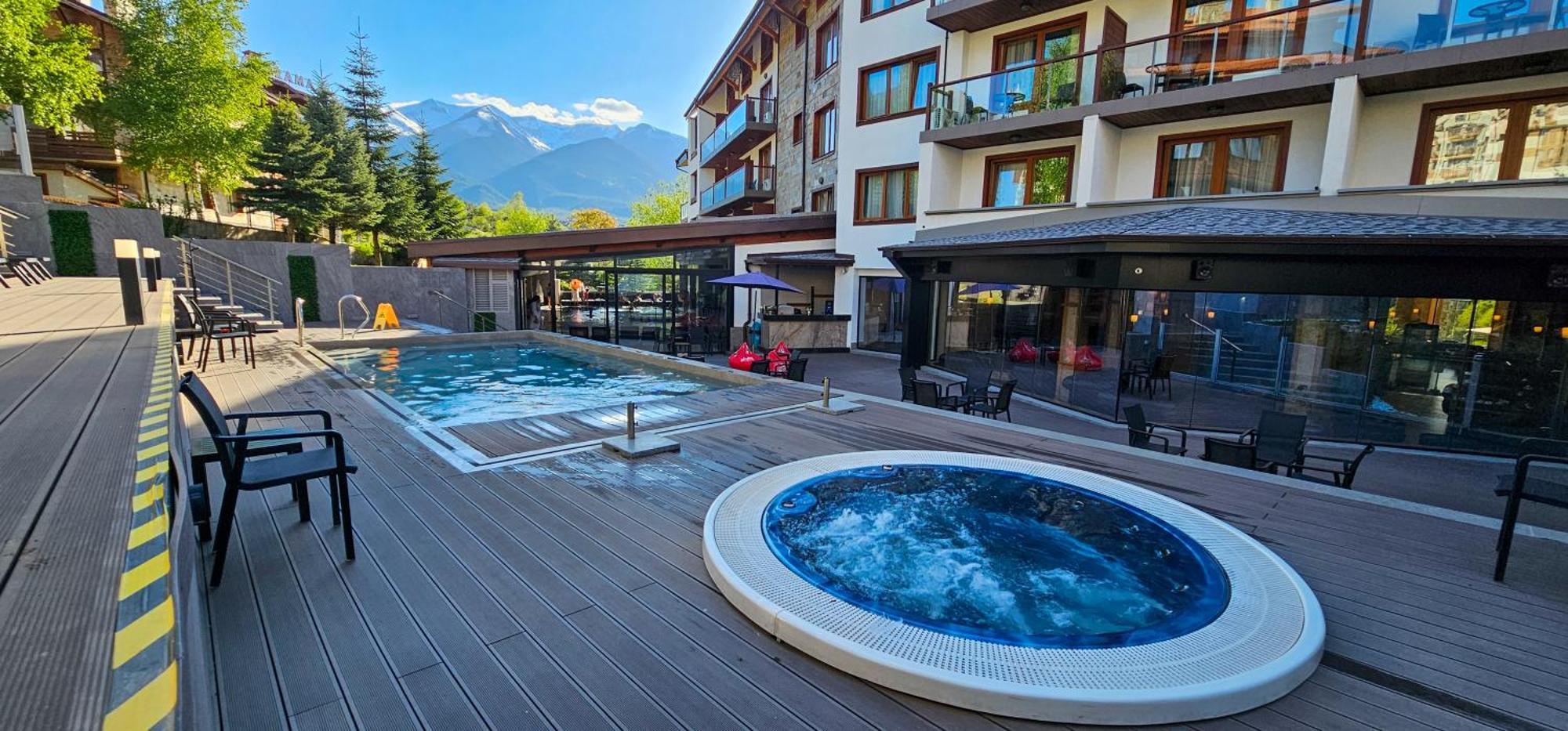 Apartmanica Double Room Apartment 101-12, Big Terrace, St Ivan Rilski 4 Star Spa Resort, Bansko Exterior foto